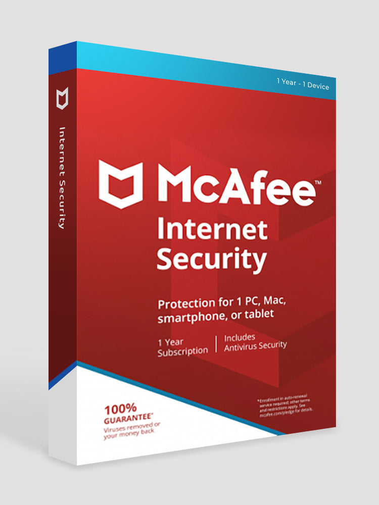 McAfee Internet Security (1 år-10 enhed - digital levering ) - dansk