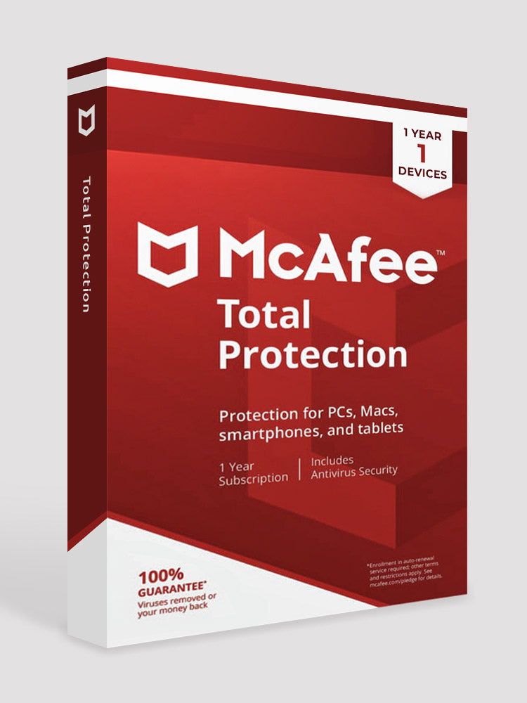 McAfee Total protection 2023 (1 år-1 enhed - digital levering ) - dansk