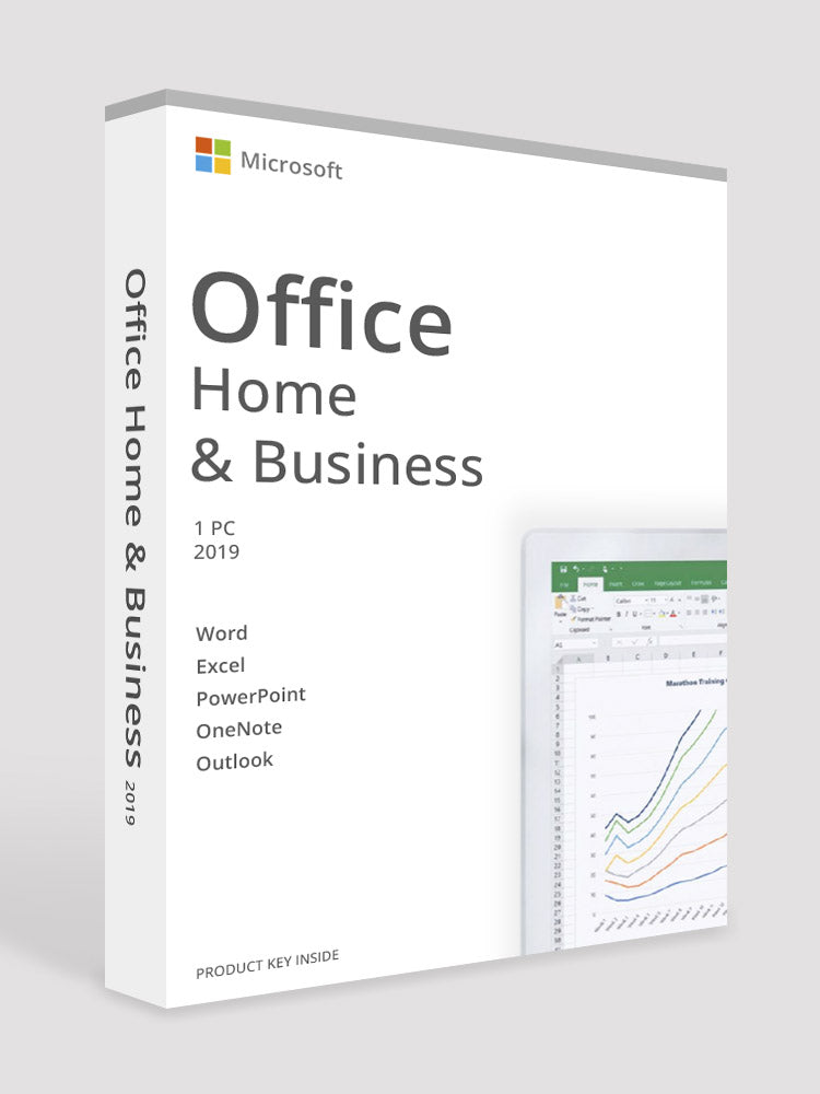 Microsoft Office 2019 Home and Business (PC) - Digital levering - Dansk