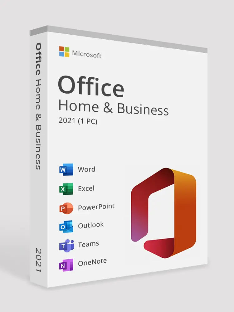 Microsoft Office 2021 Home and Business (PC) - Digital levering - Dansk